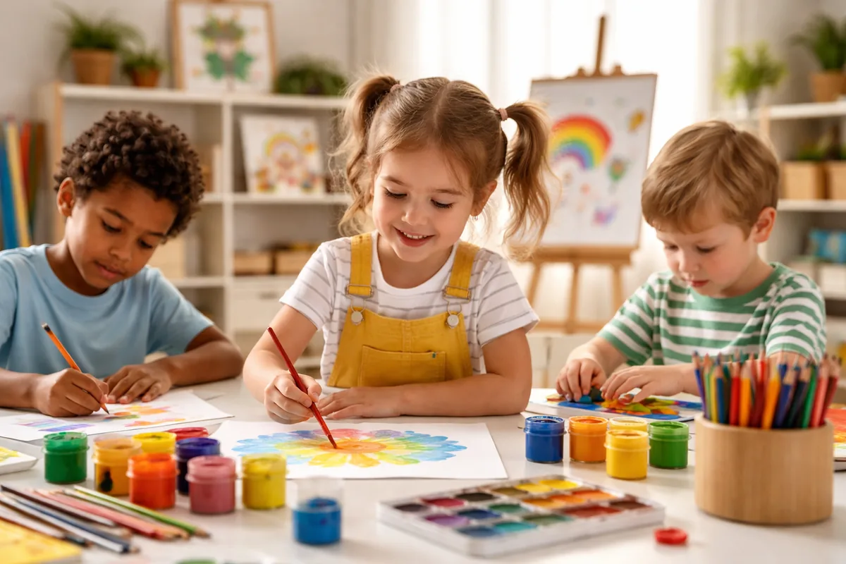 Les bienfaits des activités artistiques dans le développement des enfants