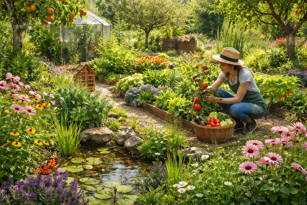 Pourquoi choisir un jardin en permaculture pour favoriser la biodiversité