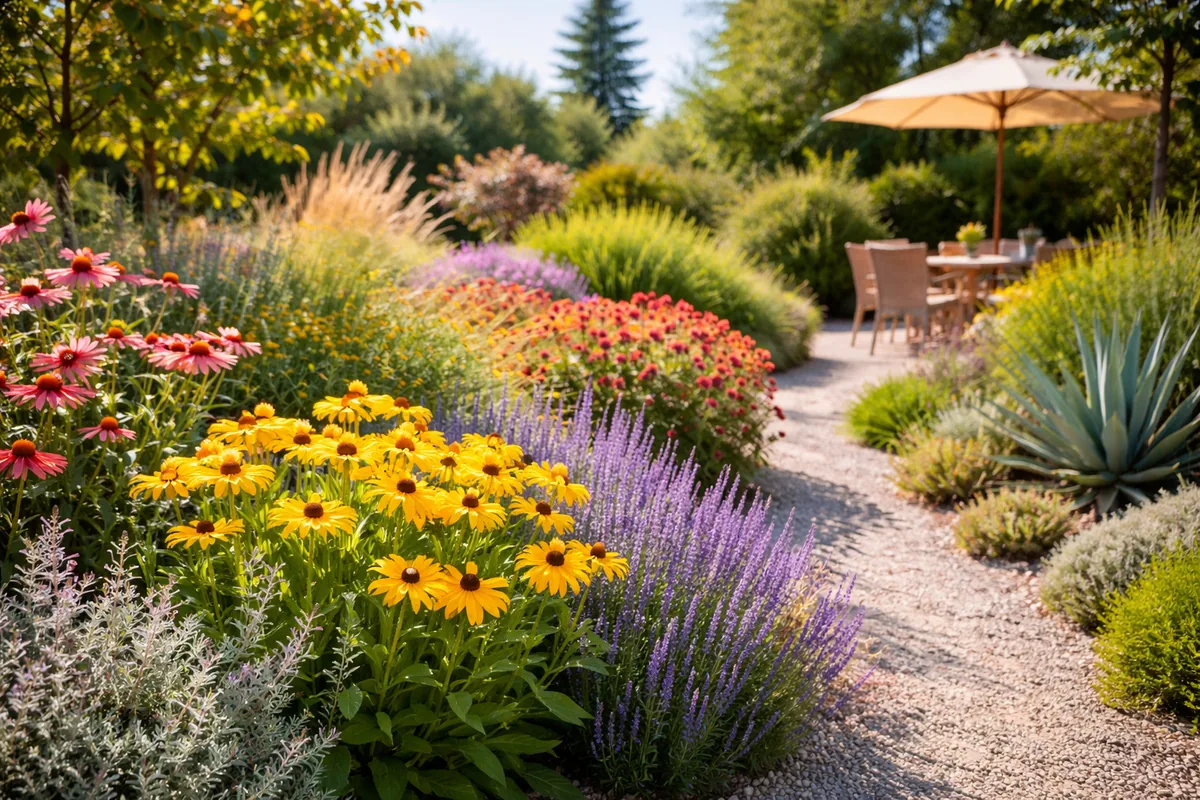 Comment bien choisir les plantes pour un jardin en plein soleil