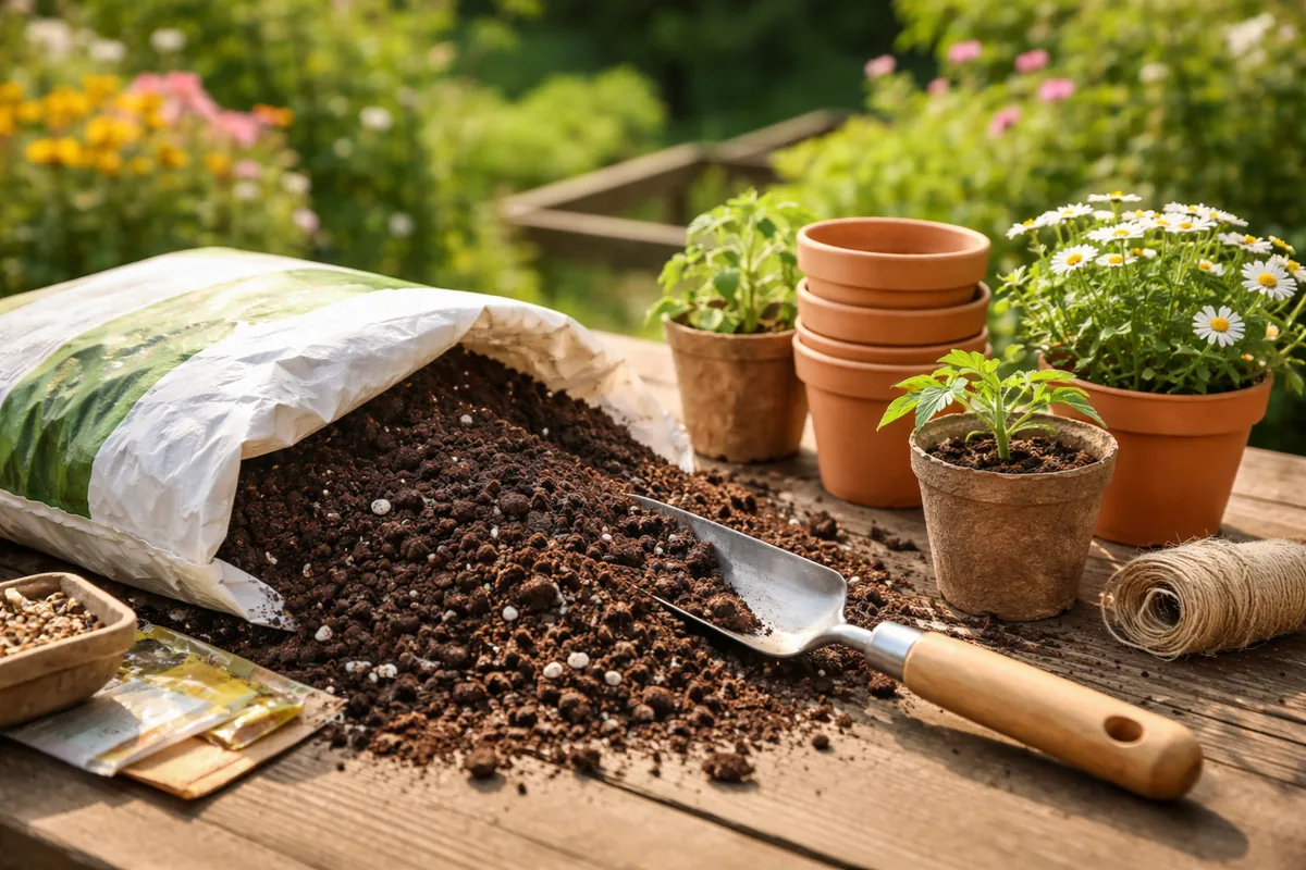 Les critères pour choisir le bon terreau pour votre jardin