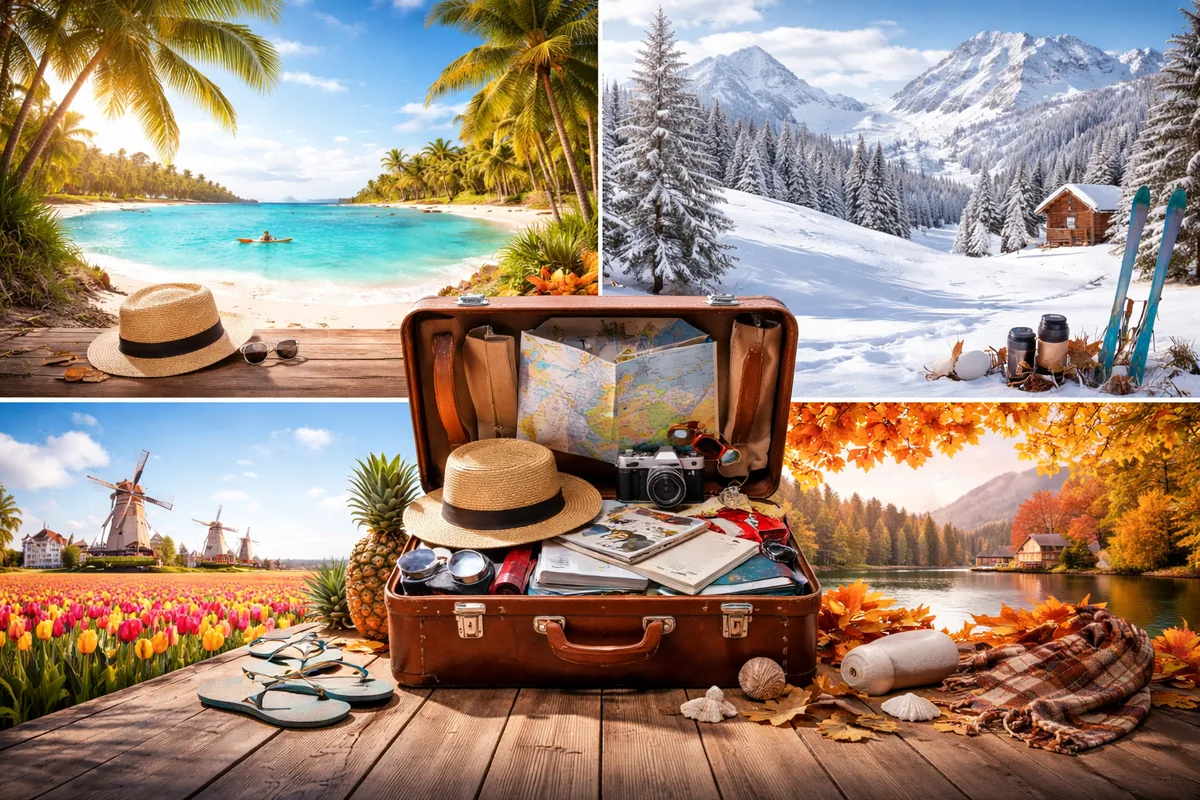 Comment choisir une destination de voyage en fonction de la saison