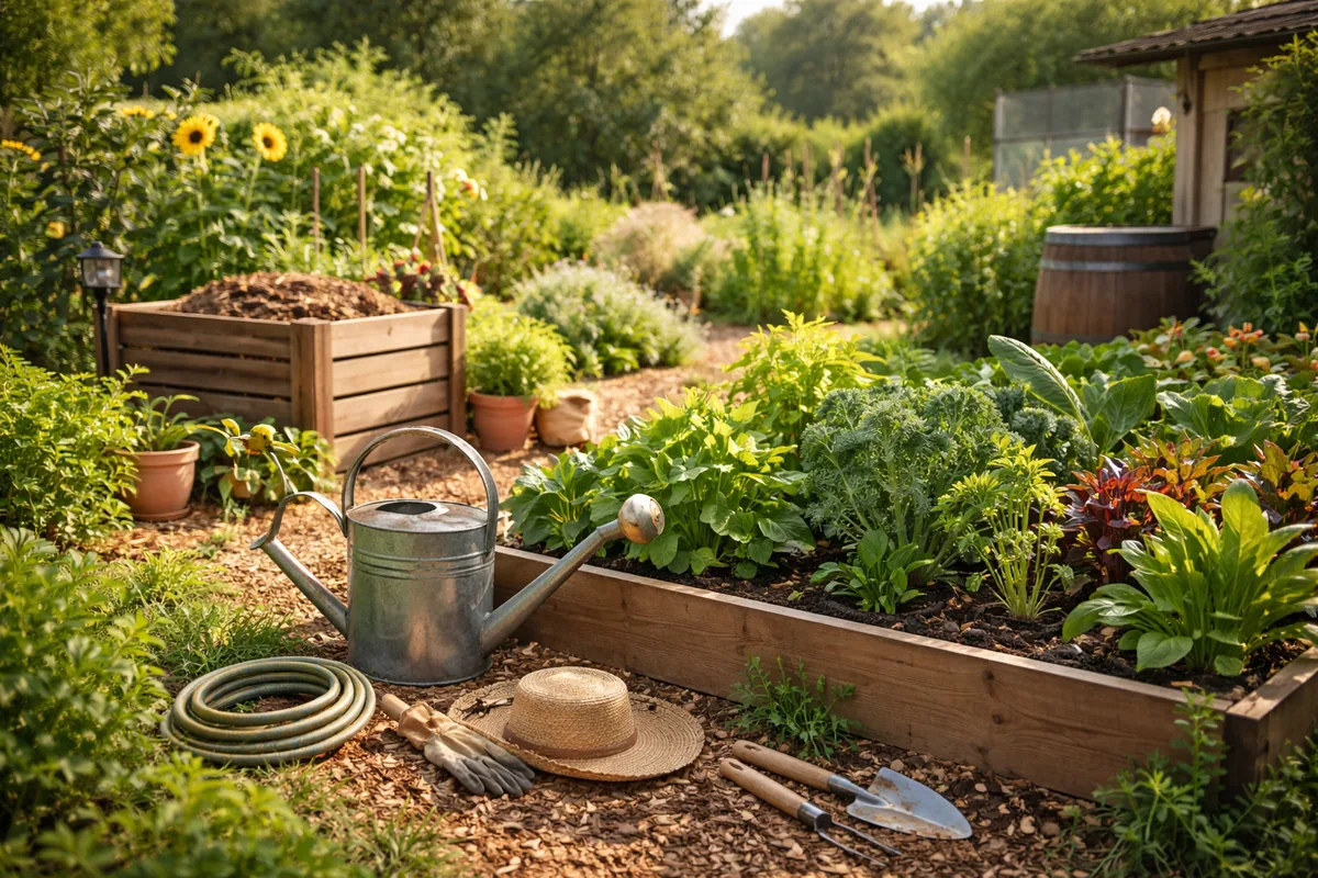 Comment créer un jardin écoresponsable avec des outils adaptés et des techniques durables