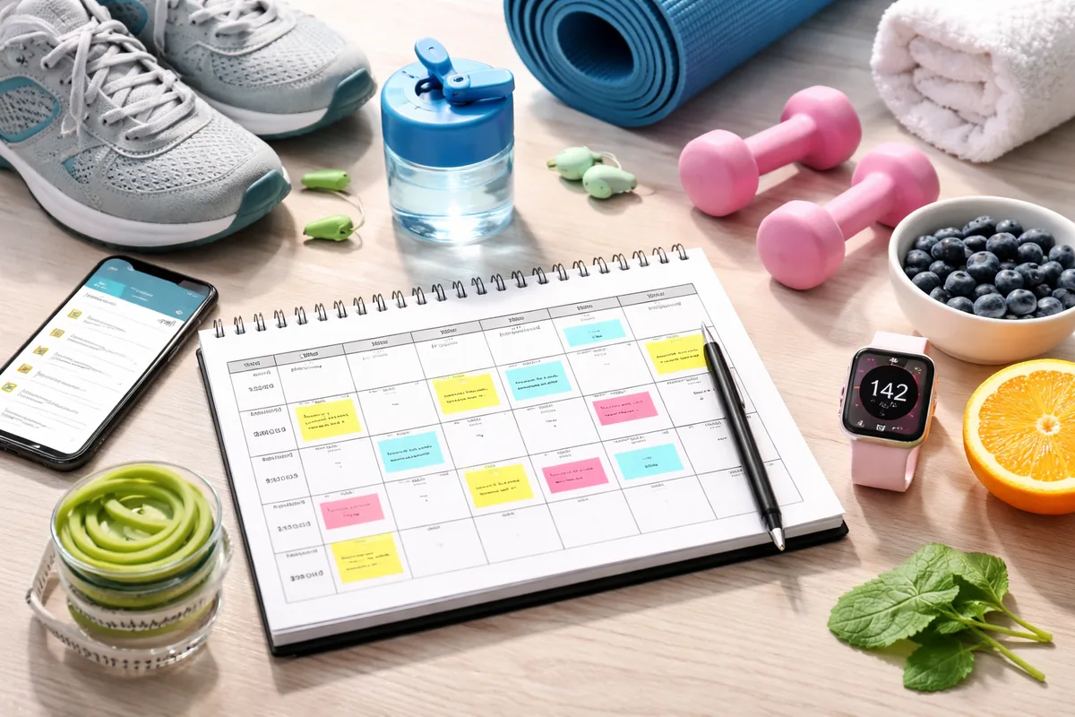 Optimiser votre routine sportive avec un calendrier d'entraînement personnalisé